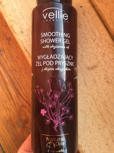 Vellie Cosmetics Natural Oils of the World, Smoothing Shower Gel with Abyssinian Oil (Wygładzający żel pod pod prysznic z olejem abisyńskim (nowa wersja))