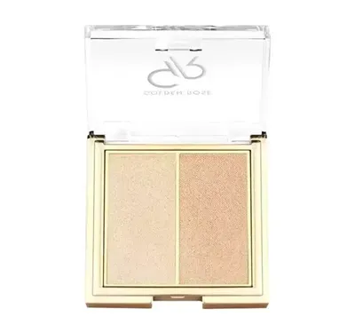 Golden Rose So Glow! Highlighter Duo (Podwójny rozświetlacz do twarzy)