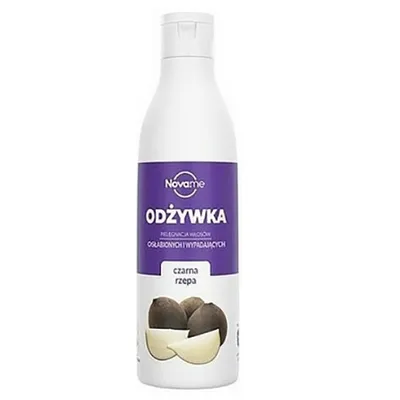 Novame Wzmacniająca odżywka do włosów osłabionych i wypadających` Czarna rzepa`