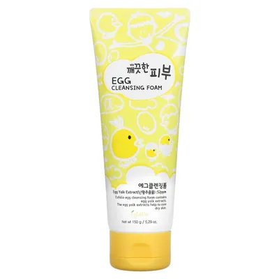 Esfolio Egg Cleansing Foam (Odmładzająca pianka oczyszczająca do twarzy z ekstraktem z żółtek jaj)