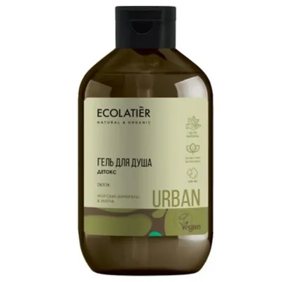 Ecolatier Urban, Żel pod prysznic `Minerały morskie i matcha`