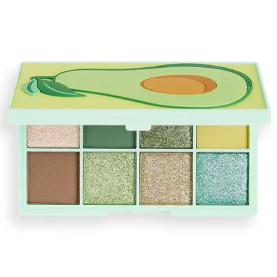 I Heart Revolution Tasty, Palette Mini Avocado (Paleta 8 cieni do powiek)