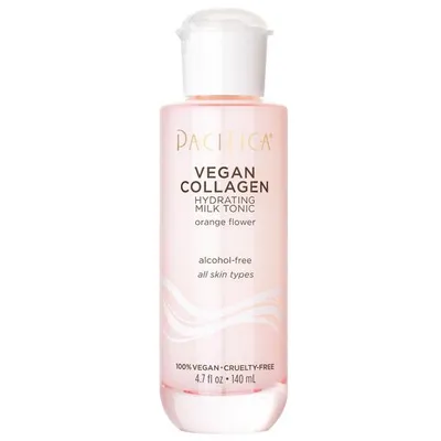 Pacifica Vegan Collagen, Hydrating Milk Tonic (Mleczny tonik nawilżający z wegańskim kolagenem)