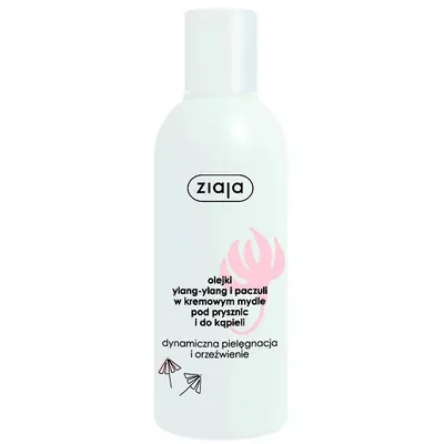 Ziaja Lato Limitowane, Olejki ylang-ylang i paczuli w Kremowym mydle pod prysznic i do kąpieli
