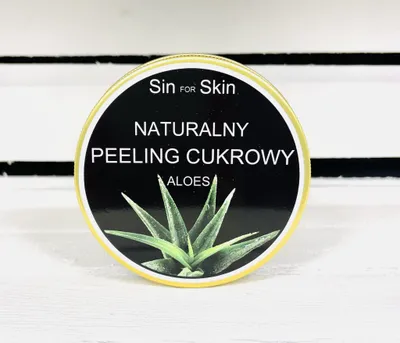 Sin For Skin Peeling cukrowy `Aloes`