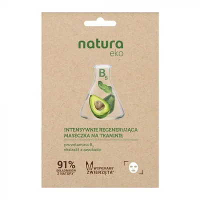 Natura Eko Maska w płachcie intensywnie regenerująca