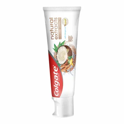 Colgate Natural Extracts, Pasta do zębów  z ekstraktem z kokosa i imbirem