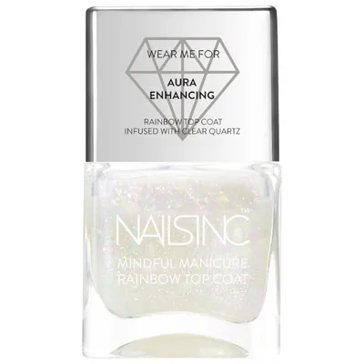 Nails Inc. The Mindful Manicure,  Rainbow Top Coat (Lakier nawierzchniowy do paznokci)