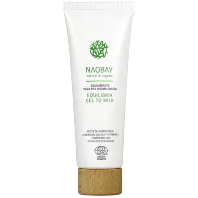 Naobay Equilibra, Gel to Milk (Równoważący żel do mycia twarzy)