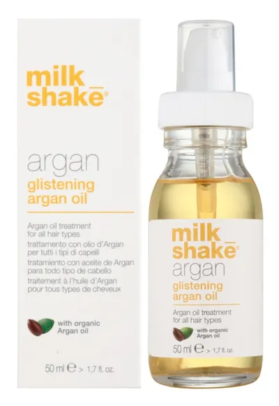 Milk Shake Glistening Argan Oil (Ochronny olejek arganowy do wszystkich rodzajów włosów)