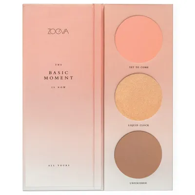 Zoeva The Basic Moment, Blush Palette (Paleta róży do konturowania)