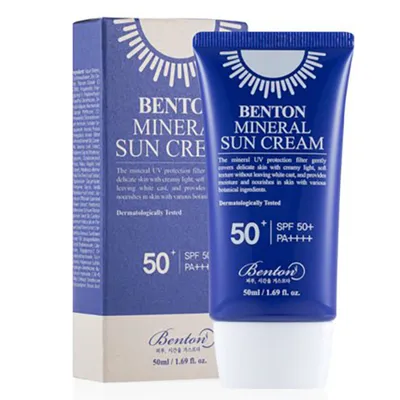 Benton Mineral Sun Cream SPF50+/PA++++ (Mineralny krem UV)