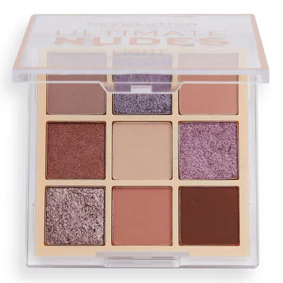 Revolution Beauty (Makeup Revolution) Ultimate Nudes Light Shadow Palette (Paleta 9 cieni do powiek)