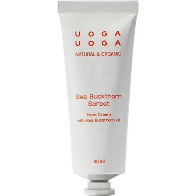 Uoga Uoga Natural Hand Cream With Sea-Buckthorn Oil (Naturalny krem do rąk  `Sorbet z rokitnika`)