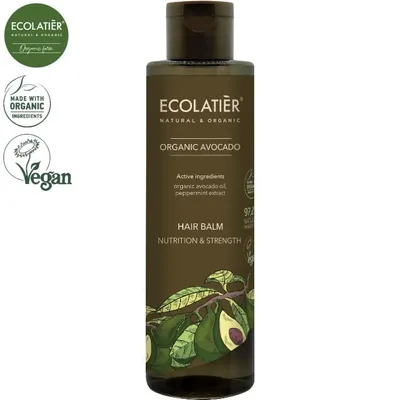 Ecolatier Organic Avocado, Hair Balm Nutrition & Strength (Balsamo do włosów odżywczy)