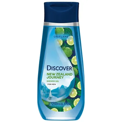 Oriflame Discover, New Zealand Journey, Shower Gel for Men (Żel pod prysznic)