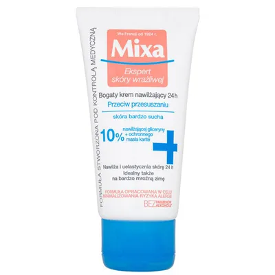 Mixa Bogaty krem nawilżający 10%