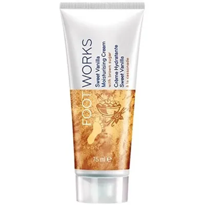 Avon Foot Works, Sweet Vanilla, Moisturising Cream (Nawilżający krem do stóp z ekstraktem z wanilii)
