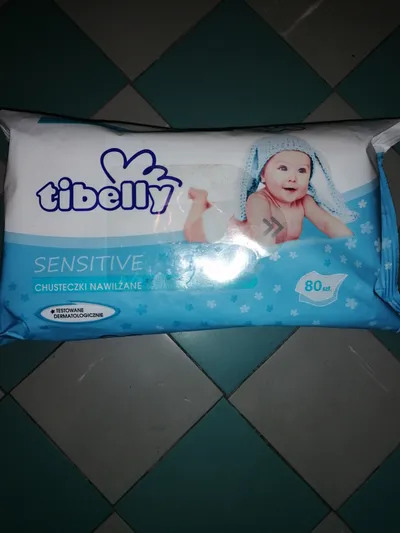 Tibelly Baby Sensitive, Chusteczki nawilżane