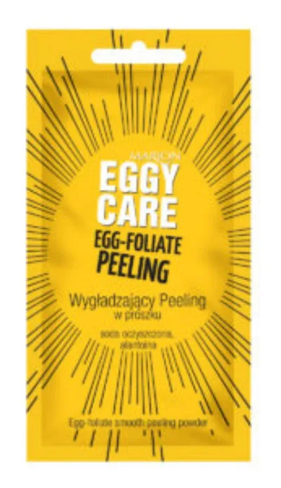 Marion Eggy Care, Egg-foliate Peeling (Wygładzający peeling w proszku)