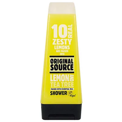 Original Source Lemon & Tea Tree, Shower Gel (Żel pod prysznic z cytryną i drzewem herbacianym)