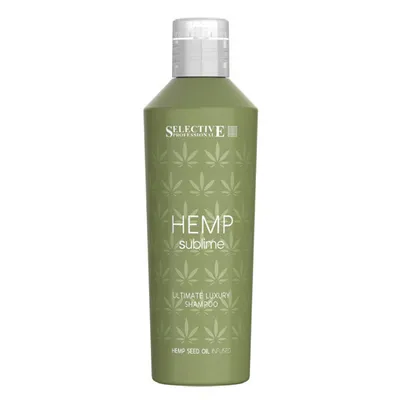 Selective Professional Hemp Sublime, Ultimate Luxury Shampoo (Nawilżający szampon do włosów suchych i zniszczonych)
