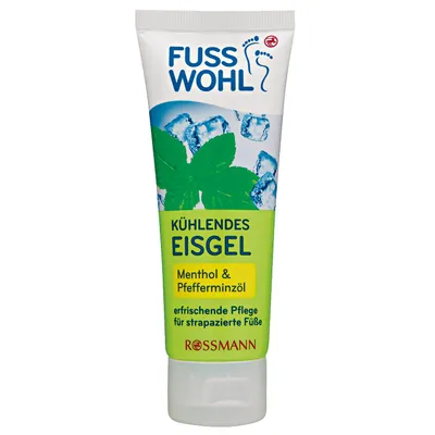 Fusswohl Eisgel (Żel chłodzący do pielęgnacji zmęczonych i przegrzanych stóp (stara wersja))
