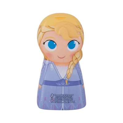 Nickelodeon Frozen II, 2n1 Shower Gel & Shampoo `Elsa` (Żel pod prysznic i szampon)