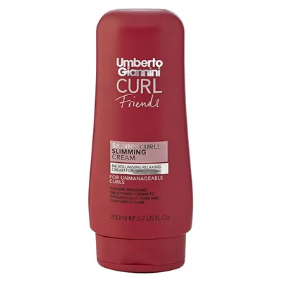 Umberto Giannini Curl Friends, Skinny Curls Slimming Cream (Krem wygładzający do loków)