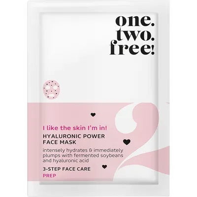 One.two.free! Hyaluronic Power Face Mask (Maska nawilżająca)