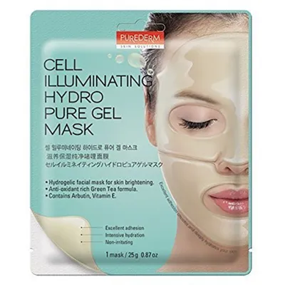 Purederm Cell Illuminating Hydro Pure Gel Mask (Maseczka rozświetlająca w płatach)