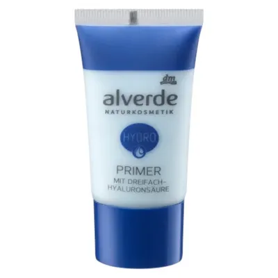 Alverde Hydro, Face Primer (Nawilżająca baza pod makijaż z potrójnym kwasem hialuronowym)