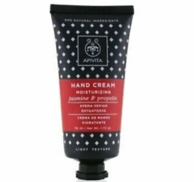Apivita Moisturizing Hand Cream with Light Texture Jasmine & Propolis (Nawilżający krem do rąk z jaśminem i propolisem)