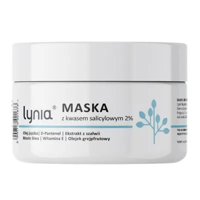 Lynia Maska do twarzy z kwasem salicylowy 2%