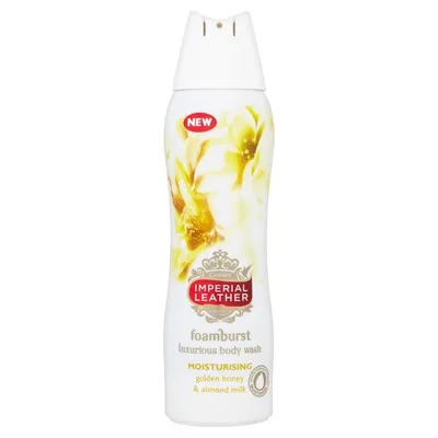 Imperial Leather Foamburst Luxurious Body Wash Golden Honey & Almond Milk (Luksusowa pianka do mycia ciała `Miód i mleczko migdałowe`)