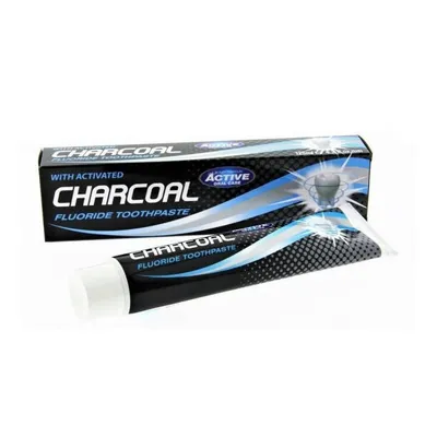Beauty Formulas Charcoal Fluoride Toothpaste Active Oral Care (Pasta do zębów z aktywnym węglem)