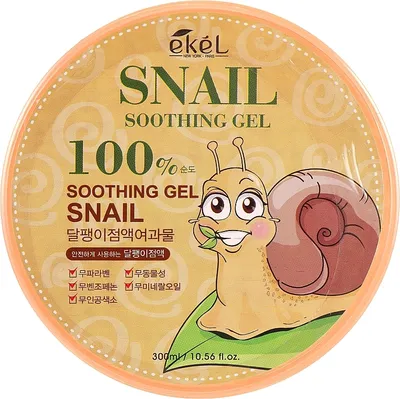 Ekel Snail Soothing Gel (Uniwersalny żel do twarzy i ciała` Mucyna ślimaka`)