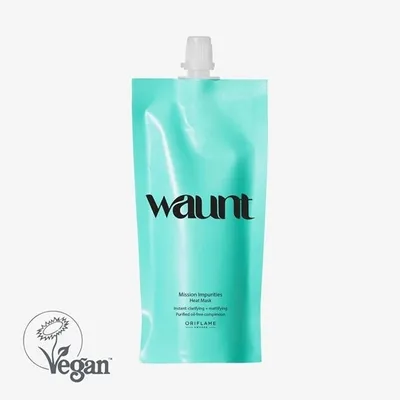 Oriflame Waunt, Mission Impurities Heat Mask (Rozgrzewająca maseczka oczyszczająca do twarzy)