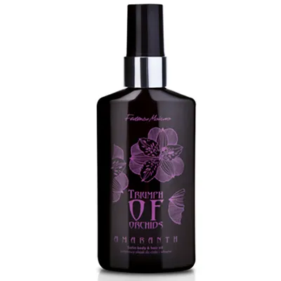 FM Group Triumph of Orchids Amaranth, Satin Body and Hair Oil (Satynowy olejek do ciała i włosów)