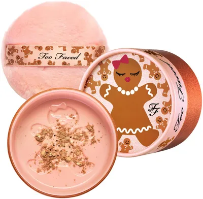 Too Faced Gingerbread Sugar, Kissable Body Shimmer (Sypki rozświetlacz do twarzy i ciała)