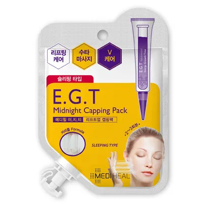 Mediheal E.G.T. Midnight Capping Pack (Maska energetyzująca na noc)