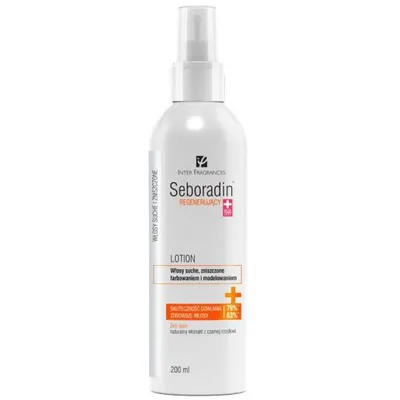 Seboradin Regenerujący, Lotion regenerujący z żeń-szeniem do włosów zniszczonych (nowa wersja)