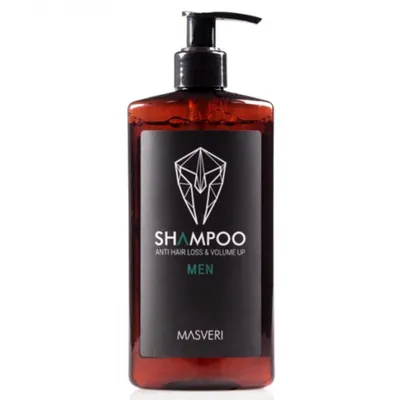 Masveri Men, Anti Hair Loss & Volume Up Shampoo (Szampon przeciw wypadaniu włosów i dodający objętości dla meżczyzn)