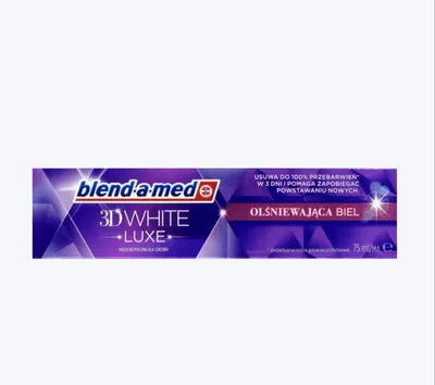 Blend - a - med 3D White Luxe, Pasta do zębów `Olśniewająca biel`