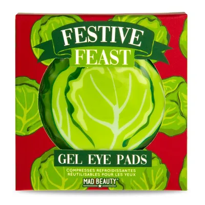 Mad Beauty Festive Feast Gel Eye Pads (Żelowe płatki pod oczy)