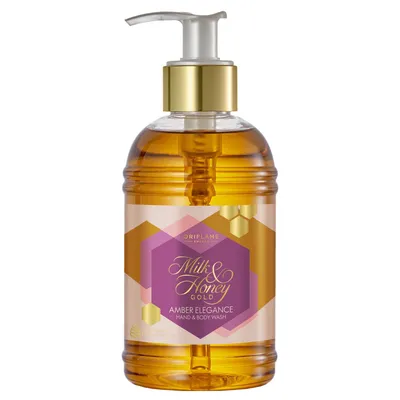 Oriflame Milk & Honey Gold Amber Elegance, Hand & Body Wash (Żel do mycia rąk i ciała)