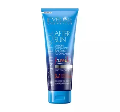 Eveline Cosmetics Family D-Panthenol After Sun, Głęboko nawilżający balsam po opalaniu 3w1