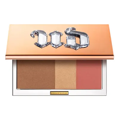 Urban Decay Stay Naked, Threesome Blush Bronzer  & Highlighter Palette (Paleta do konturowania)