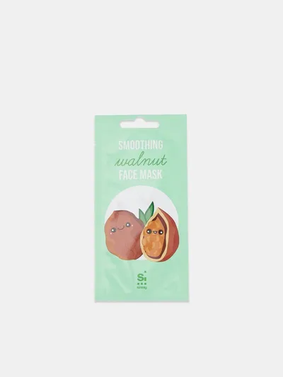 Sinsay Smoothing Walnut Face Mask (Maseczka do twarzy wygładzająca)