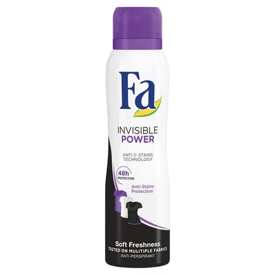 Fa Sport Invisible Power, Powder Free Spray (Antyperspirant w sprayu)